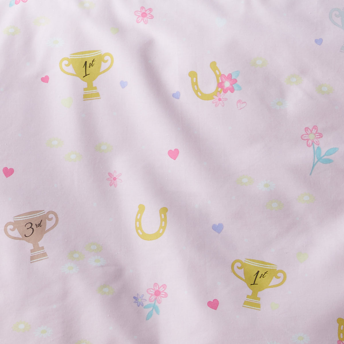 Happy Horses Cream Duvet Set