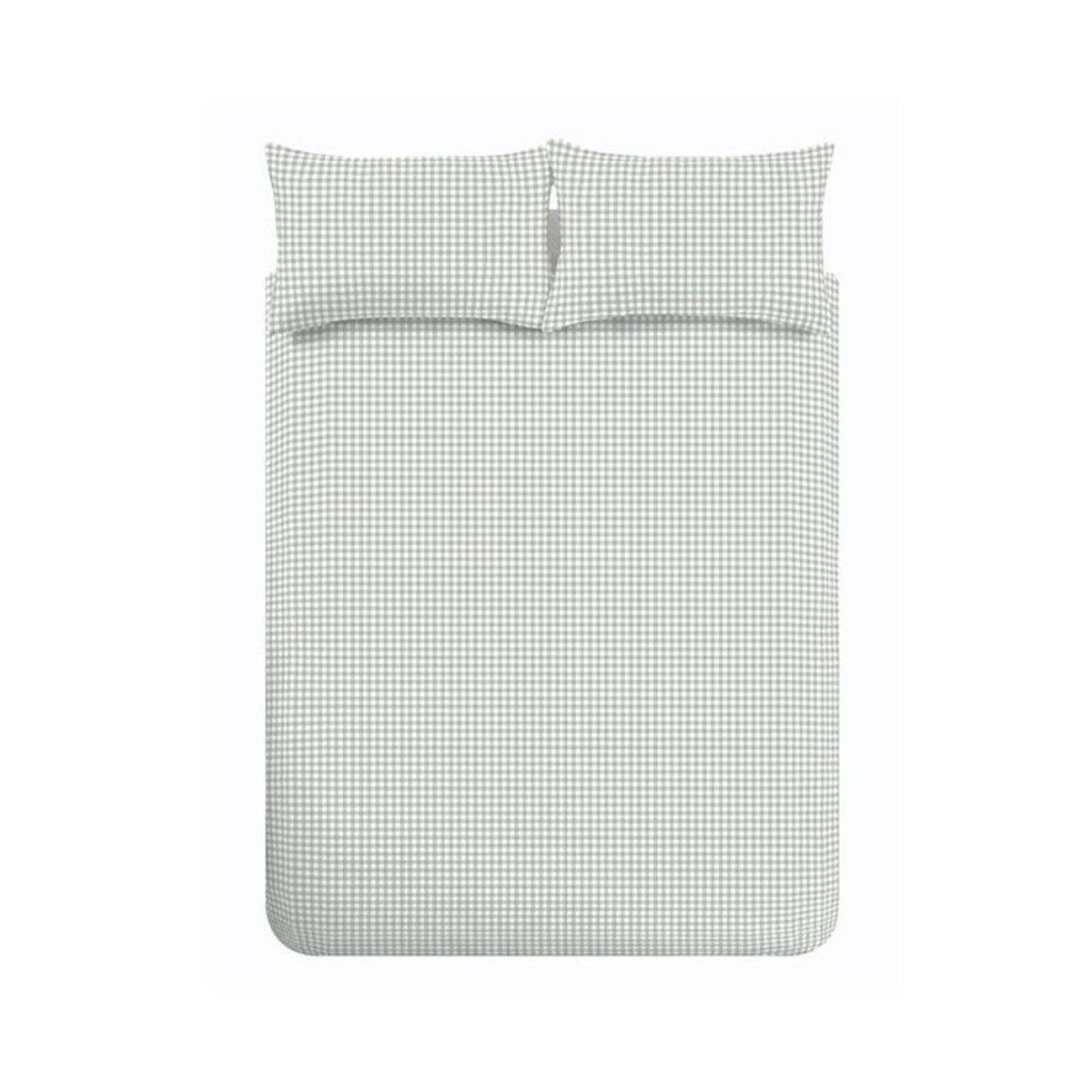 Bamford Gingham Check Green Duvet Set