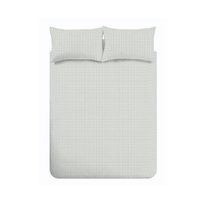 Bamford Gingham Check Green Duvet Set