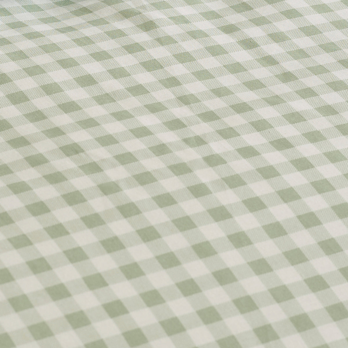 Bamford Gingham Check Green Duvet Set
