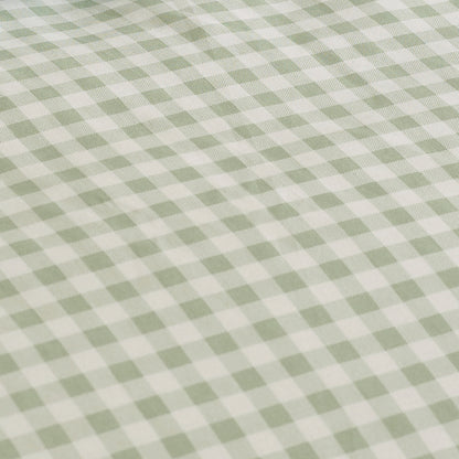 Bamford Gingham Check Green Duvet Set