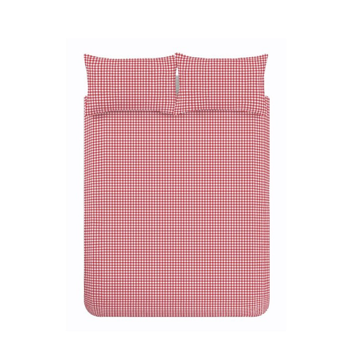 Bamford Gingham Check Red Duvet Set