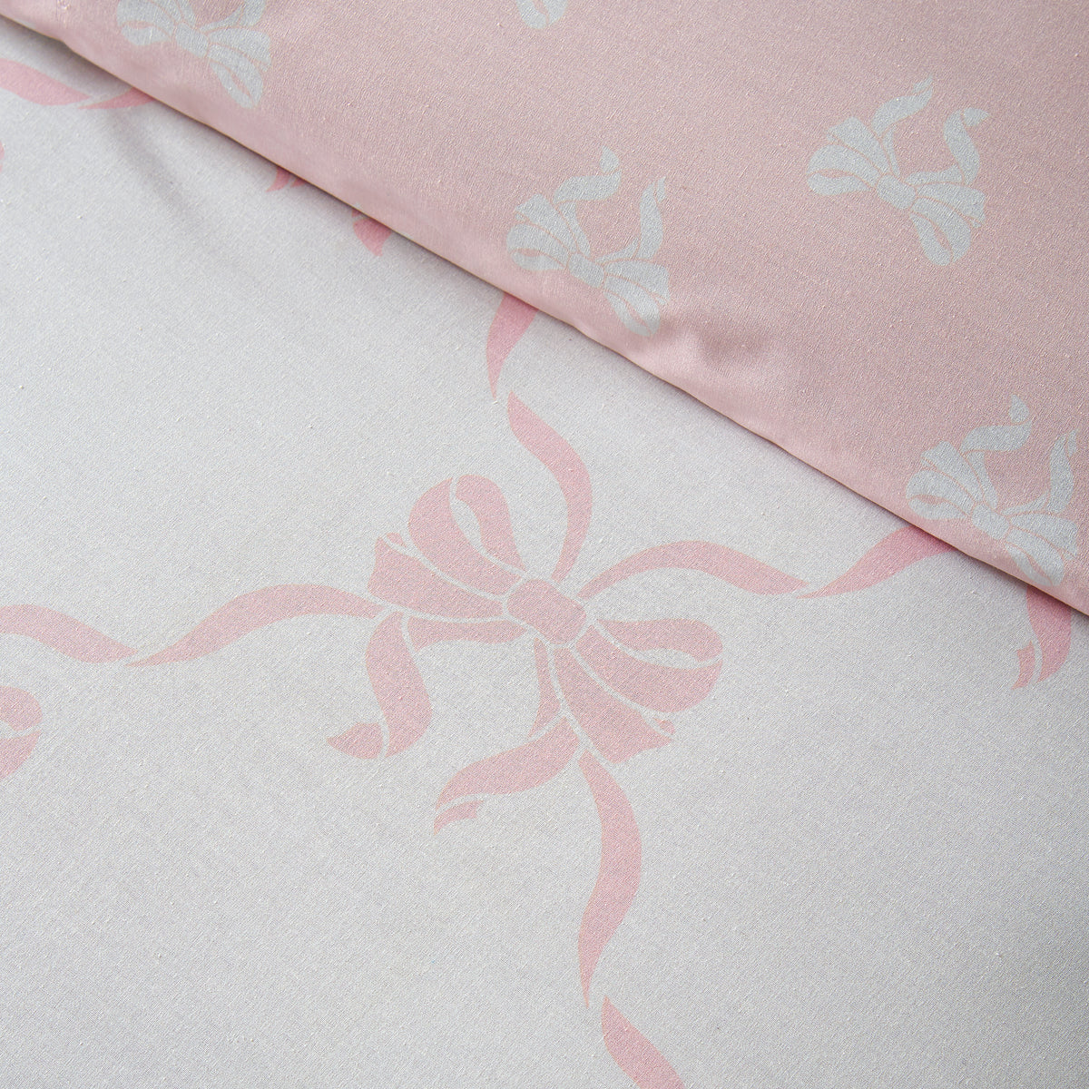 Pretty Bows Pink Duvet Set
