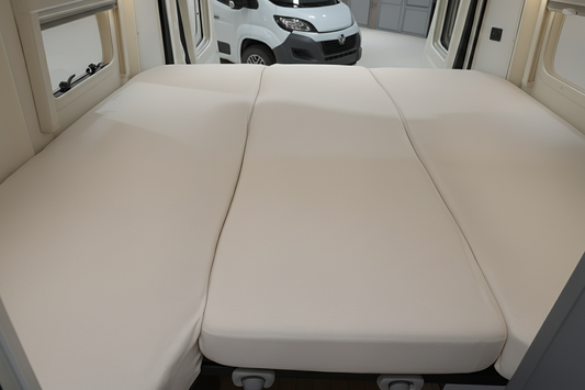 100% Organic Cotton Off-White Single to Double Fitted sheets 3 Pieces