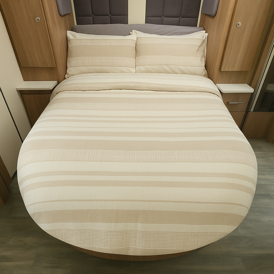 Rahil Textures Edition Duvet Set – Neutral