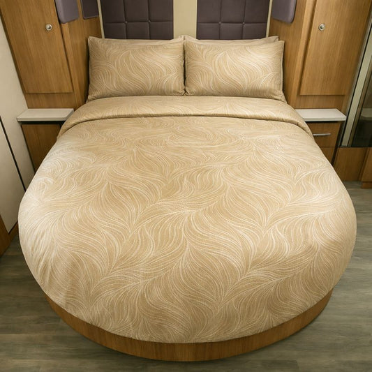 Belfort Samt-Doppelbettwäsche-Set, Silber 