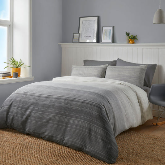 Ombré Stripe Duvet Set