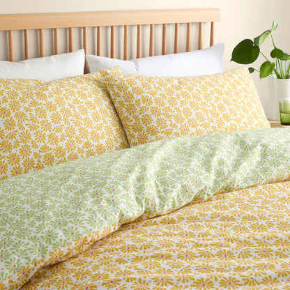 Retro Floral Duvet Set