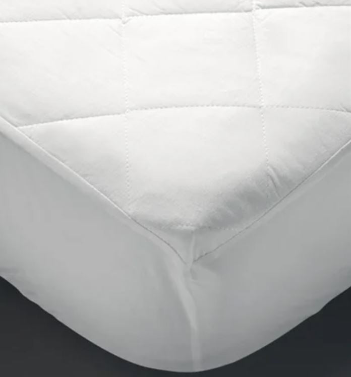 Mattress protector close up