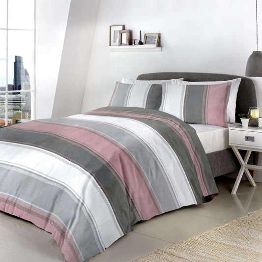 Betley Single duvet set Blush