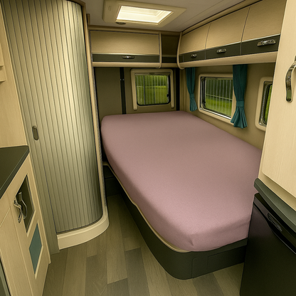 Signature Polycotton Left Hand shape fitted sheets