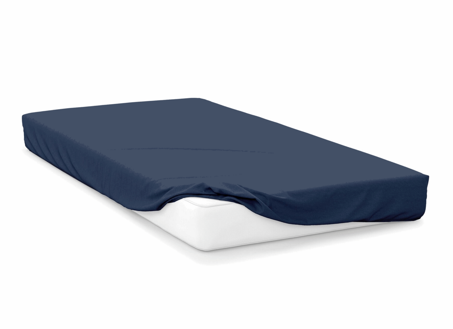 Navy fitted sheet egyptian cotton