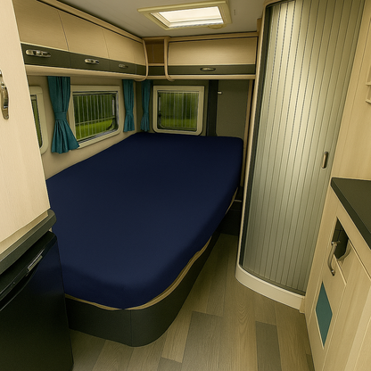 Signature Polycotton Right Hand shape fitted sheets