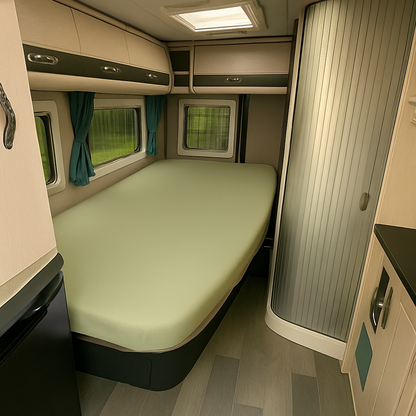 Signature Polycotton Right Hand shape fitted sheets