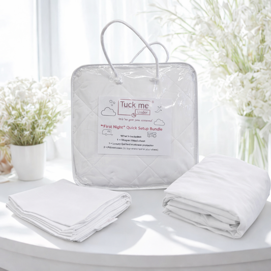 Any Make Island Bed "First Night" Quick Setup Bundle