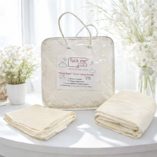 Swift Island Bed "First Night" Quick Setup Bundle