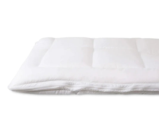 Luxury Dual Layer Mattress Topper - Left Hand Bed Shape