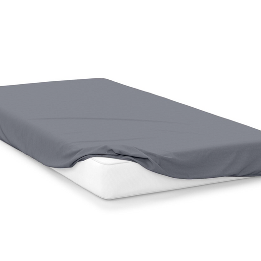 slate grey fitted Top Sheet egyptian cotton