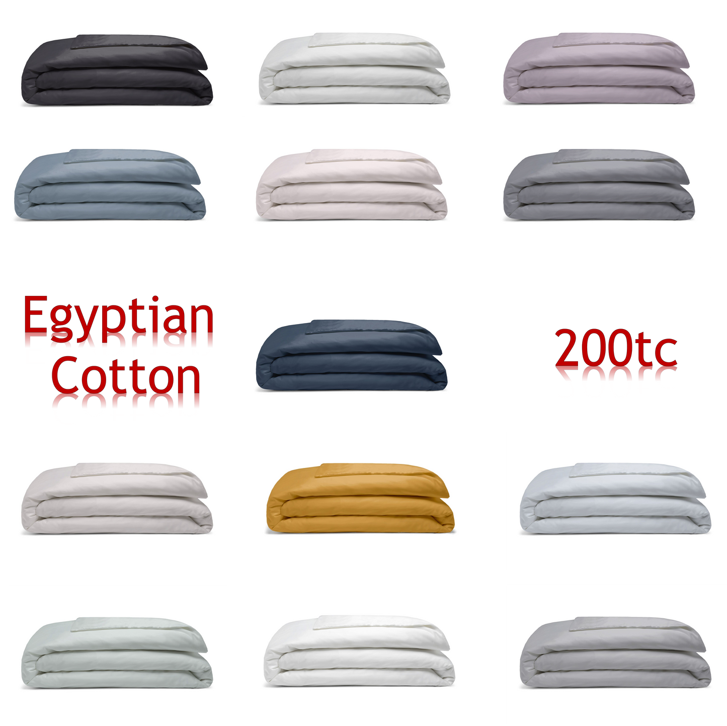 Egyptian 200tc Single Bedding pack