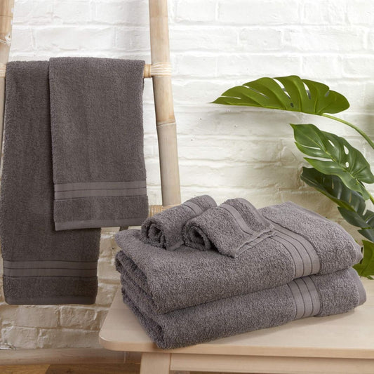 Luxury 100% Cotton Towel Bale 6 Piece