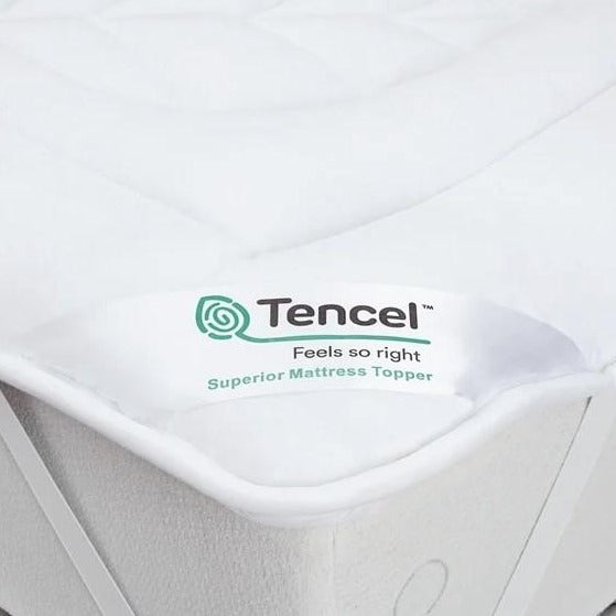 Tencel® fibres also gives added durability to the topper helping it to remain soft and inviting, while giving you the satisfaction of using a sustainable sourced material