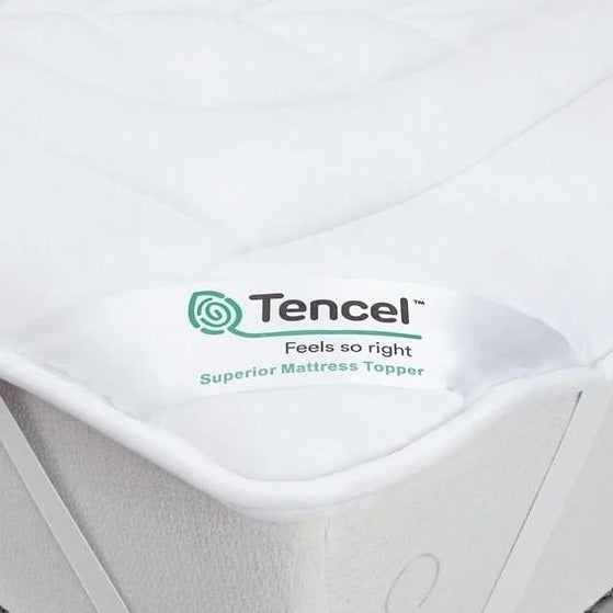 Tencel® fibres also gives added durability to the topper helping it to remain soft and inviting, while giving you the satisfaction of using a sustainable sourced material.
